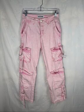 Disclosure Pink Cargo Pants for Women